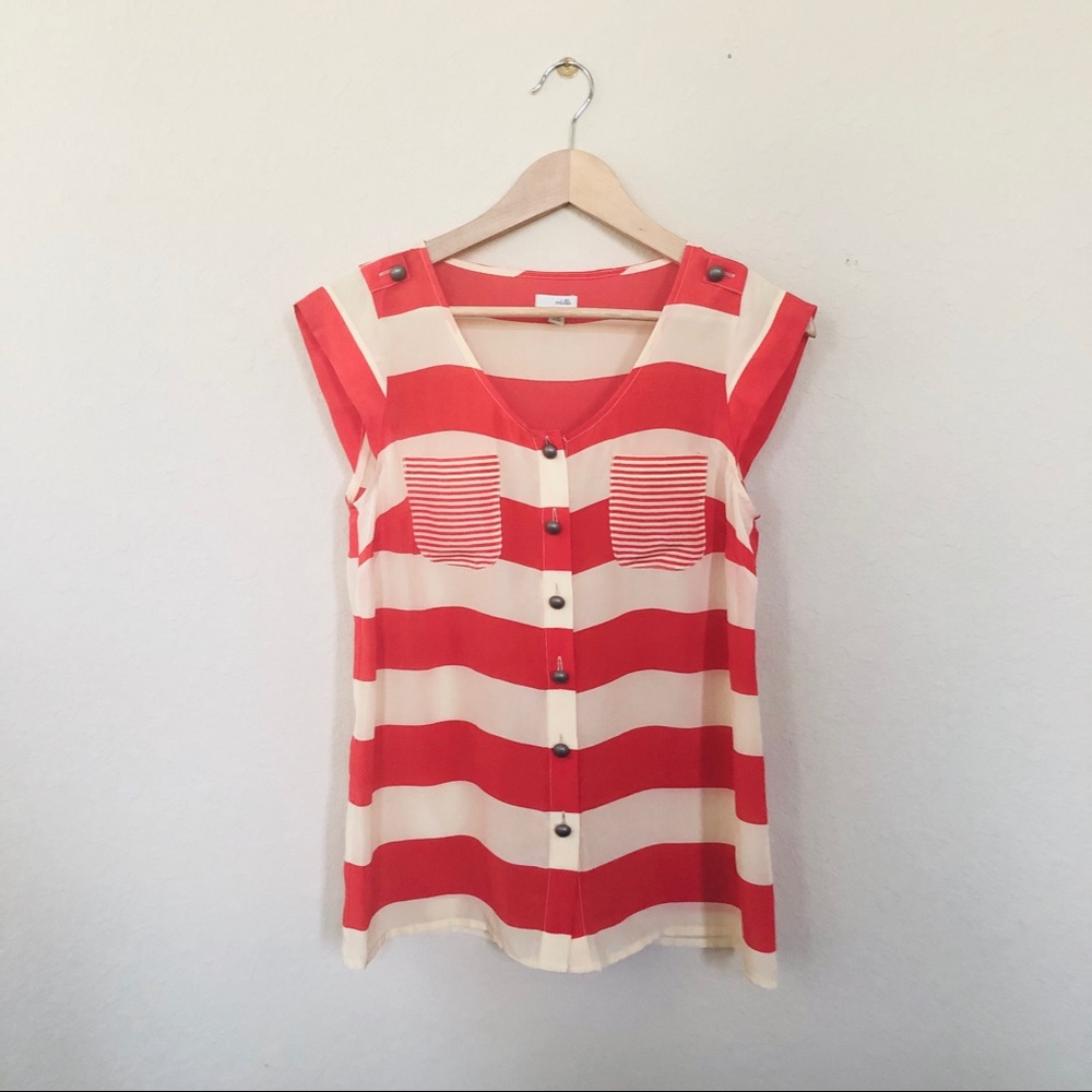 Anthropologie Silk top, 0